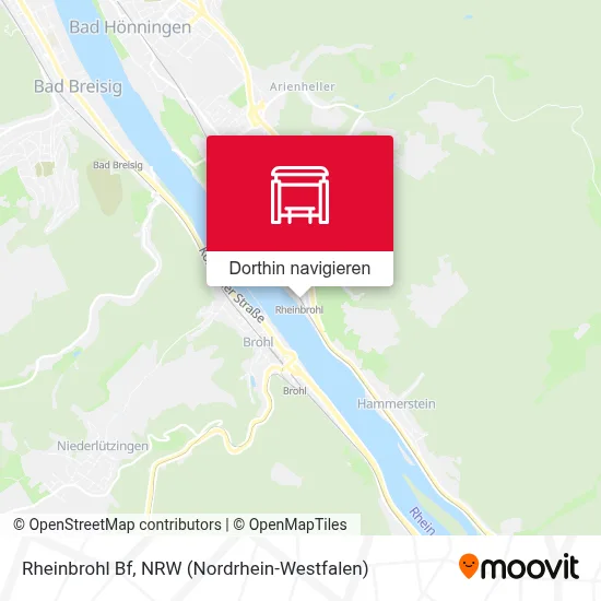 Rheinbrohl Bf Karte