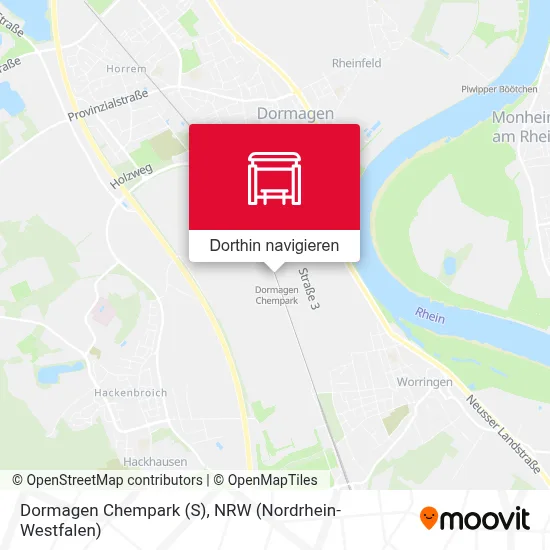 Dormagen Chempark (S) Karte