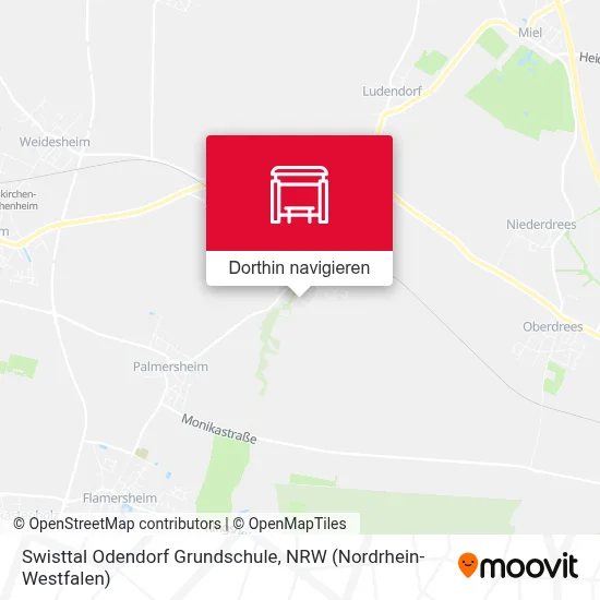 Swisttal Odendorf Grundschule Karte