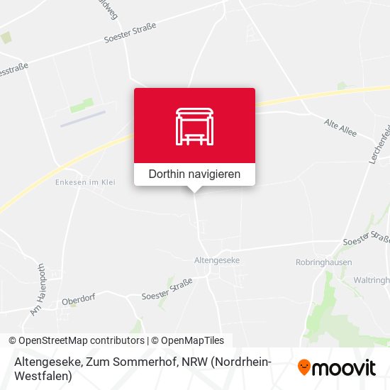 Altengeseke, Zum Sommerhof Karte