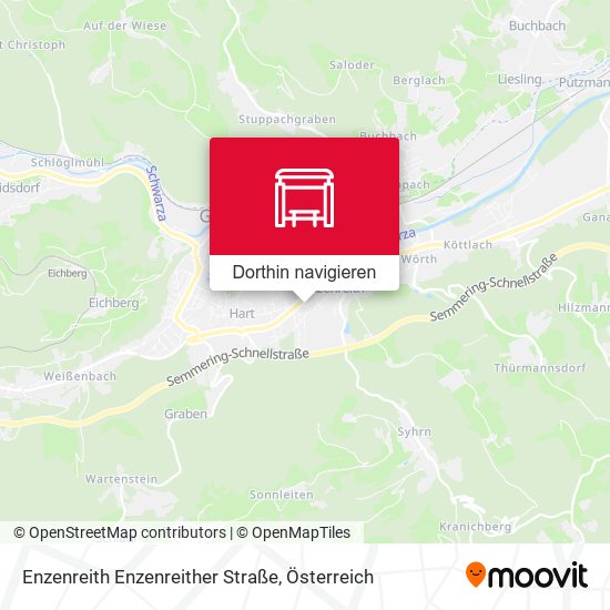 Enzenreith Enzenreither Straße Karte