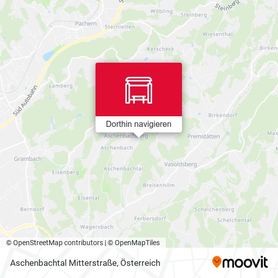 Aschenbachtal Mitterstraße Karte