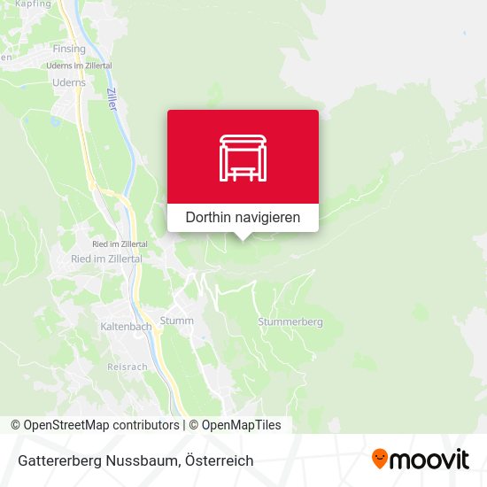 Gattererberg Nussbaum Karte