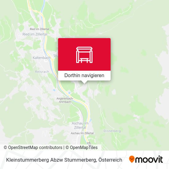 Kleinstummerberg Abzw Stummerberg Karte