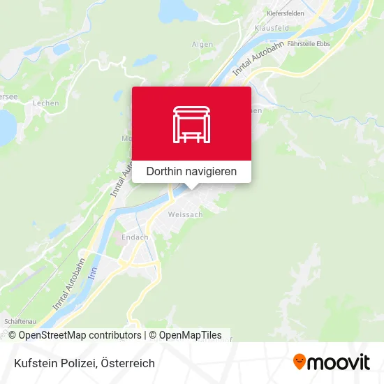 Kufstein Polizei Karte