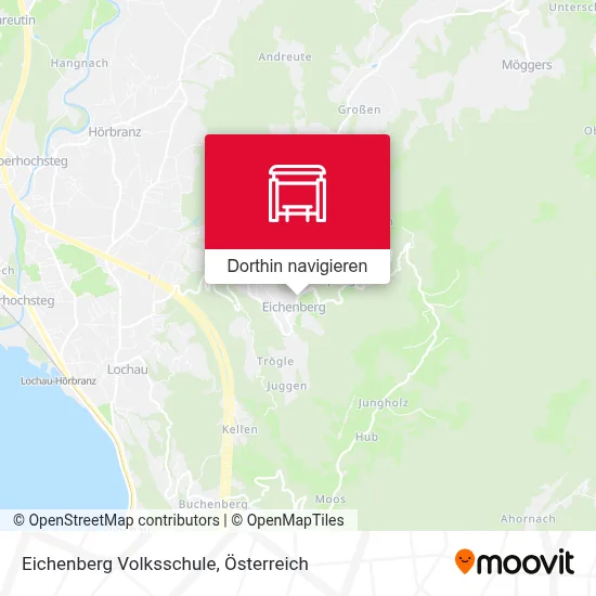 Eichenberg Volksschule Karte