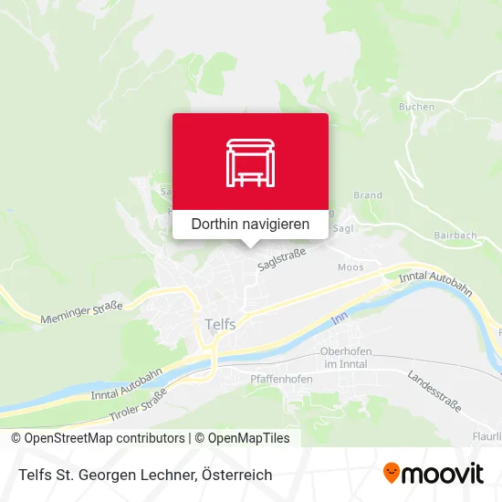 Telfs St. Georgen Lechner Karte