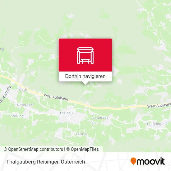 Thalgauberg Reisinger Karte