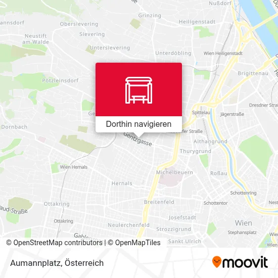Aumannplatz Karte