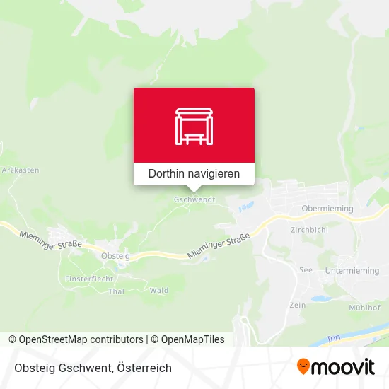 Obsteig Gschwent Karte