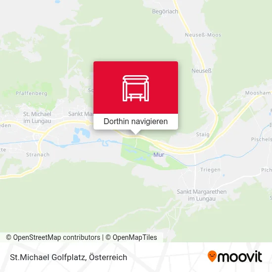 St.Michael Golfplatz Karte