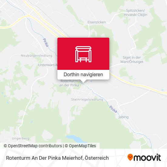 Rotenturm An Der Pinka Meierhof Karte