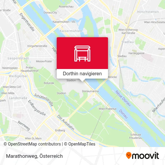 Marathonweg Karte