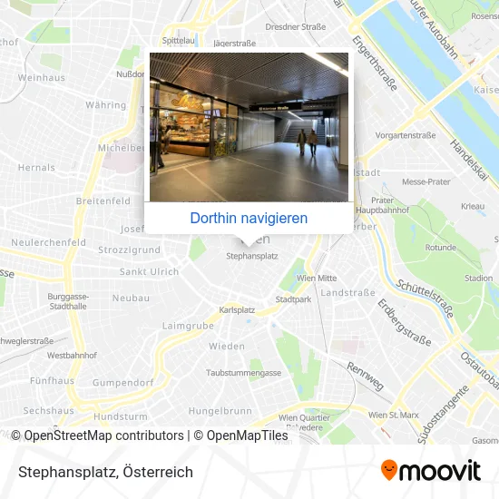 Stephansplatz Karte