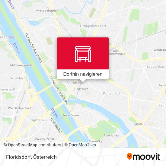 Floridsdorf Karte