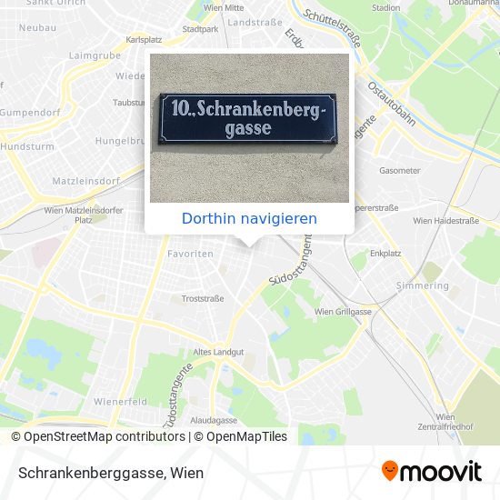 Schrankenberggasse Karte