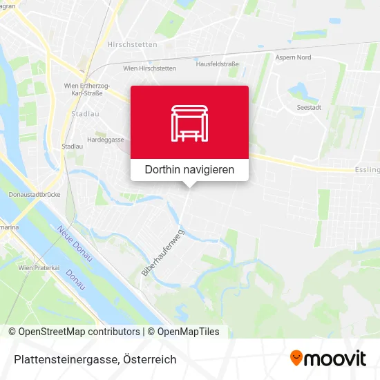 Plattensteinergasse Karte