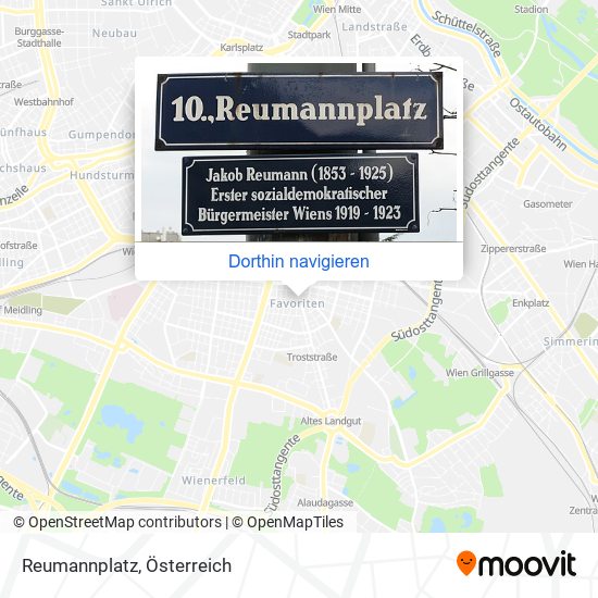 Reumannplatz Karte