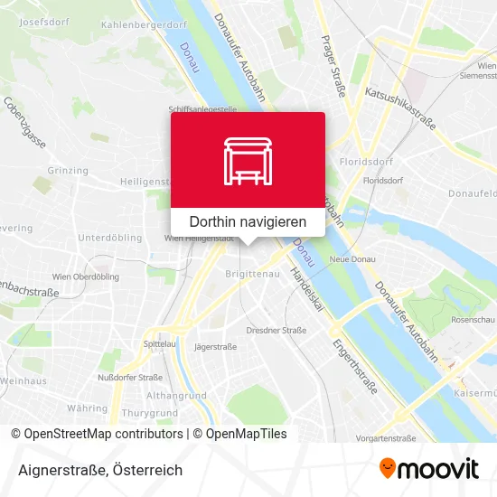 Aignerstraße Karte