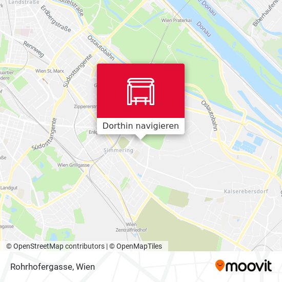 Rohrhofergasse Karte