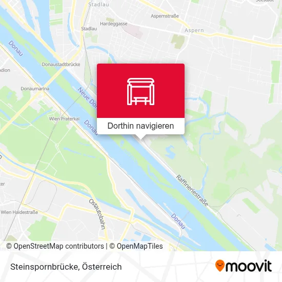 Steinspornbrücke Karte