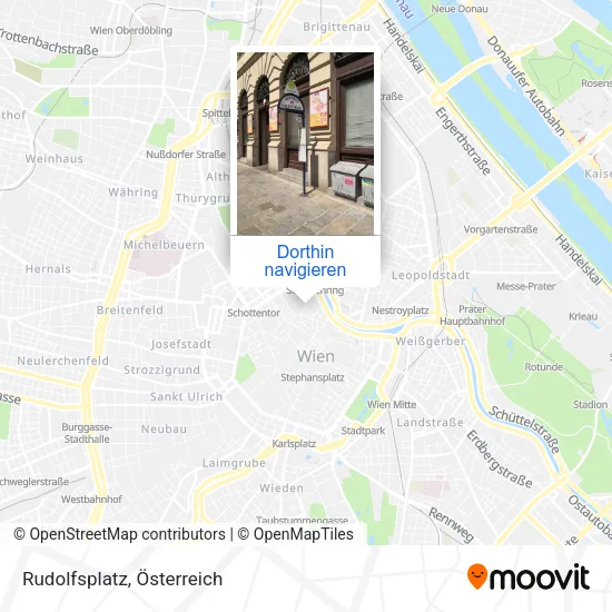 Rudolfsplatz Karte
