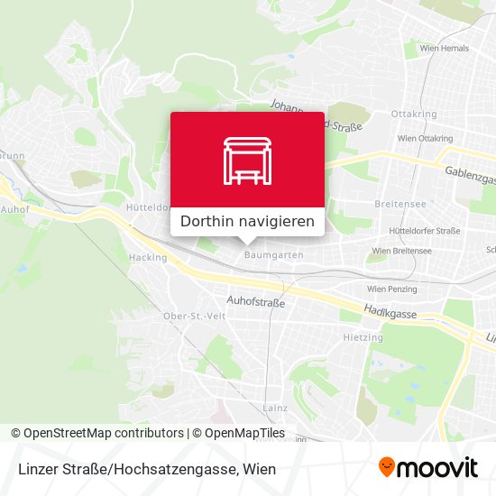 Linzer Straße/Hochsatzengasse Karte