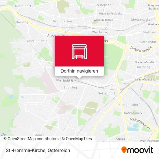 St.-Hemma-Kirche Karte