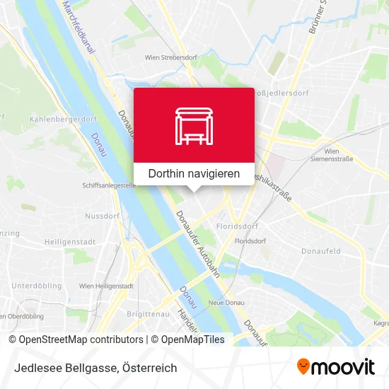 Jedlesee Bellgasse Karte