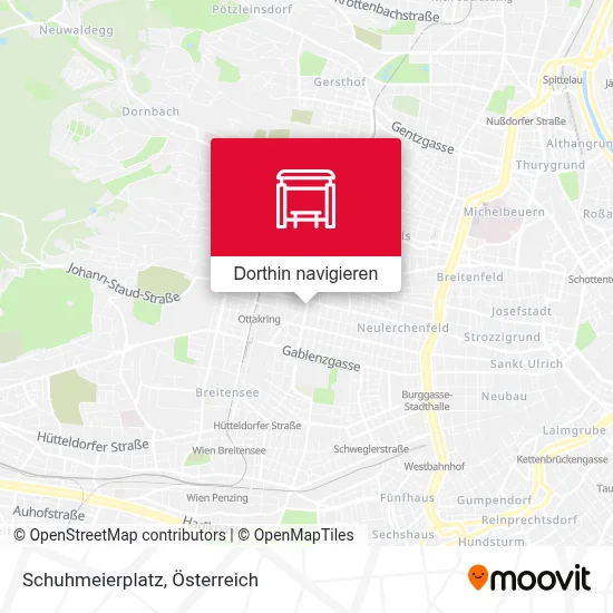 Schuhmeierplatz Karte
