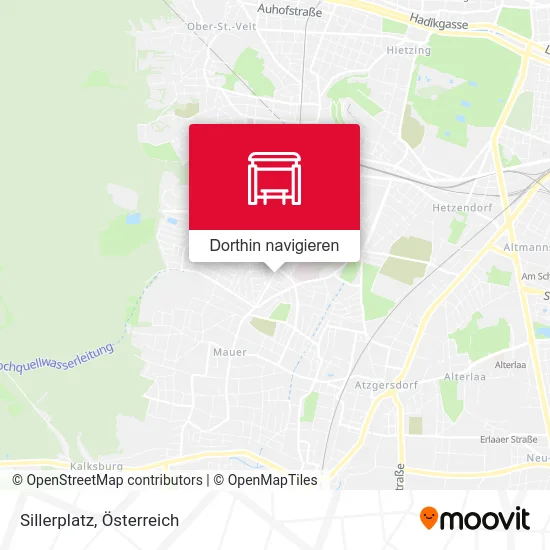 Sillerplatz Karte