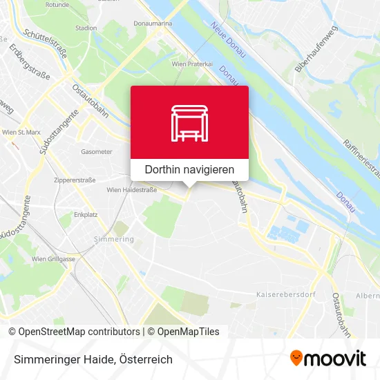 Simmeringer Haide Karte