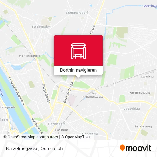 Berzeliusgasse Karte
