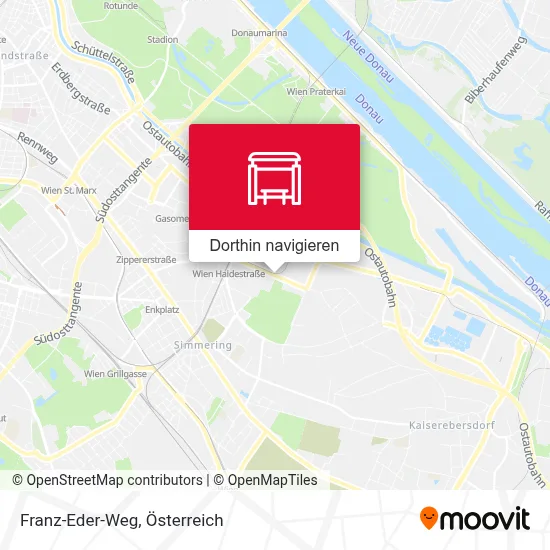 Franz-Eder-Weg Karte