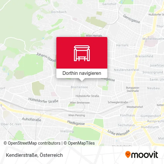 Kendlerstraße Karte