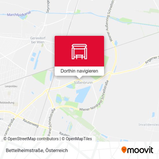 Bettelheimstraße Karte