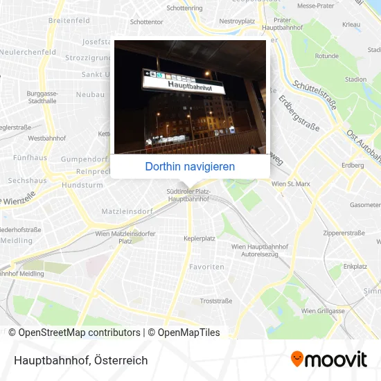 Hauptbahnhof Karte