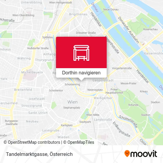 Tandelmarktgasse Karte