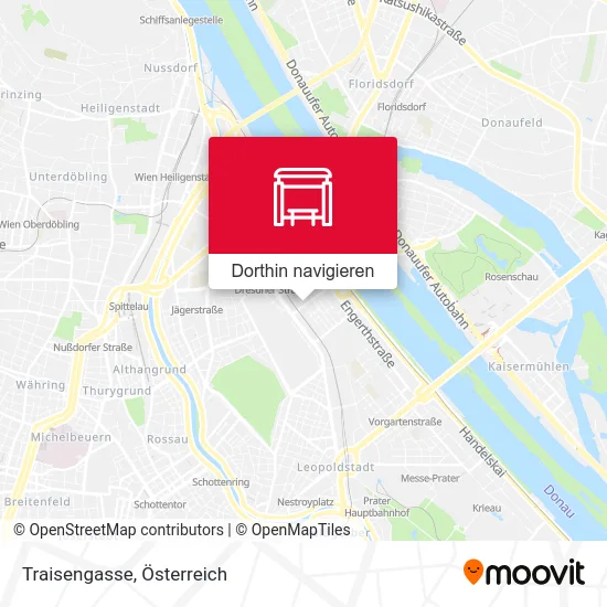 Traisengasse Karte