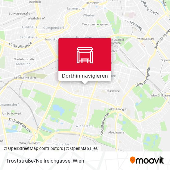 Troststraße/Neilreichgasse Karte