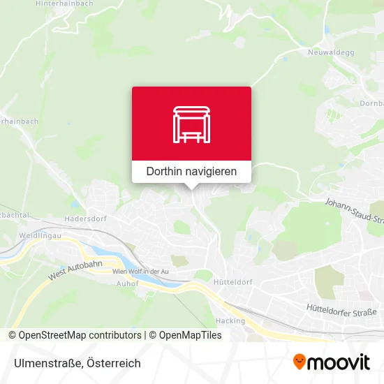 Ulmenstraße Karte