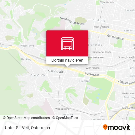 Unter St. Veit Karte