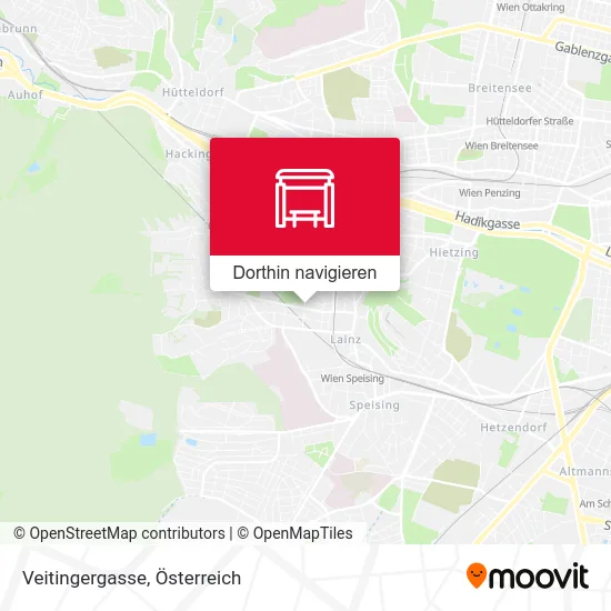 Veitingergasse Karte