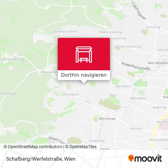 Schafberg/Werfelstraße Karte