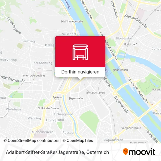 Adalbert-Stifter-Straße / Jägerstraße Karte