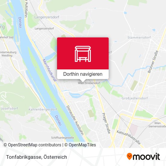 Tonfabrikgasse Karte