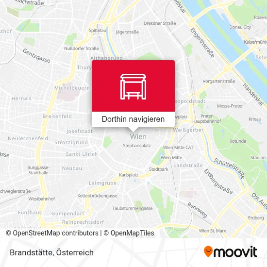 Brandstätte Karte