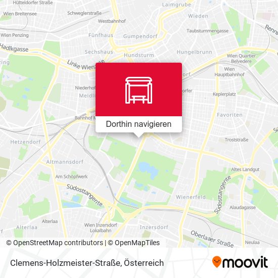 Clemens-Holzmeister-Straße Karte
