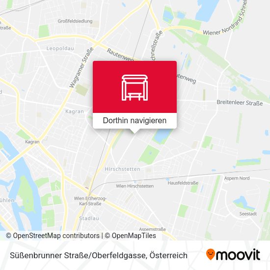 Süßenbrunner Straße / Oberfeldgasse Karte