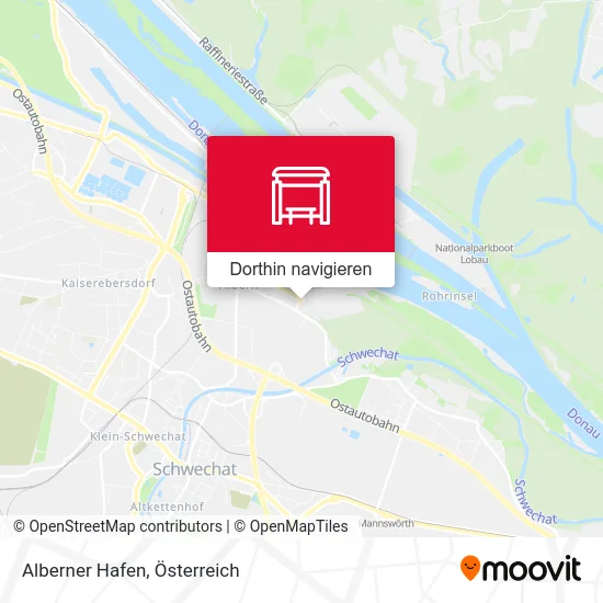 Alberner Hafen Karte